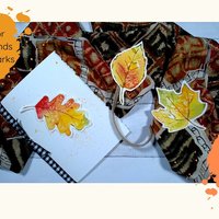 "Color-Filled Leaves" Basic Watercolor