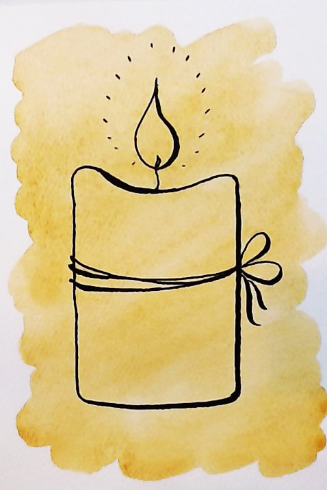 "Winter Warm-ups" in Watercolor & Pen