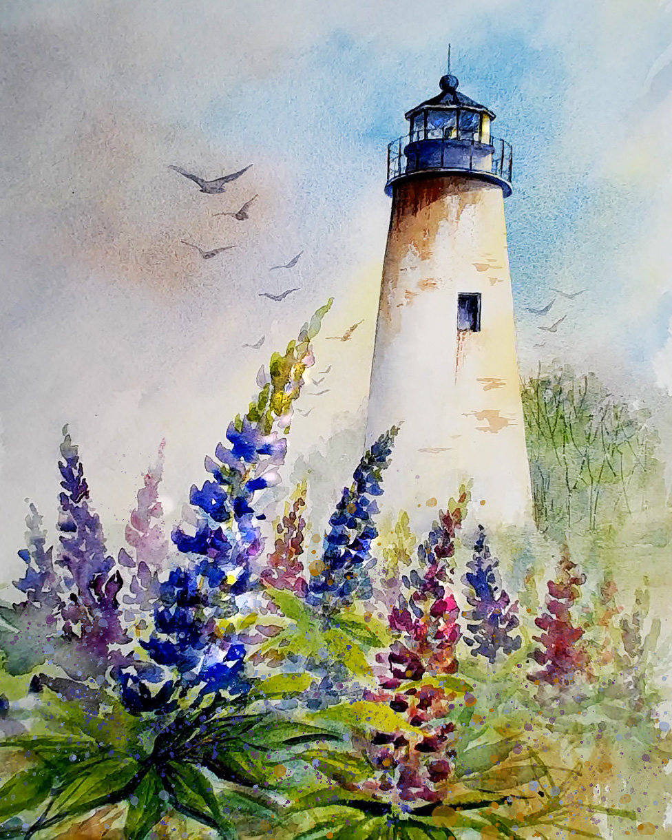 Lupine Lighthouse