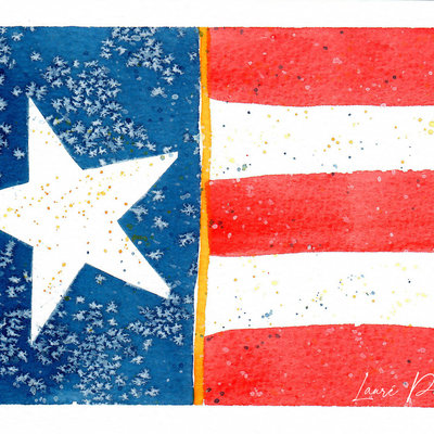 "Red, White, and Blue-tiful" Banner
